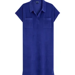 Femme Vilebrequin Robes^Robe Polo Eponge Unie Femme
