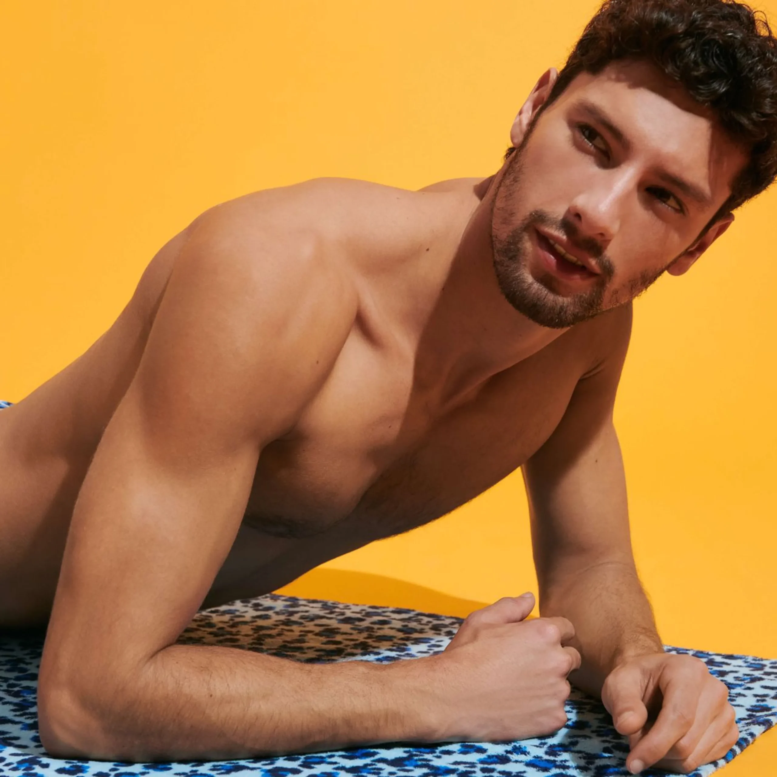 Femme Vilebrequin Serviettes De Plage Et Pareos^Serviette De Plage Turtles Leopard