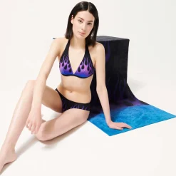 Femme Vilebrequin Serviettes De Plage Et Pareos^Serviette De Plage Unisexe Hot Rod 360° - X Sylvie Fleury