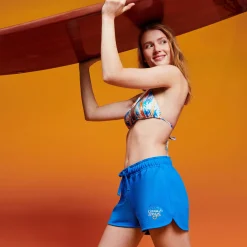 Femme Vilebrequin Shorties^Shorty En Coton Organique Femme Brodé - X The Beach Boys