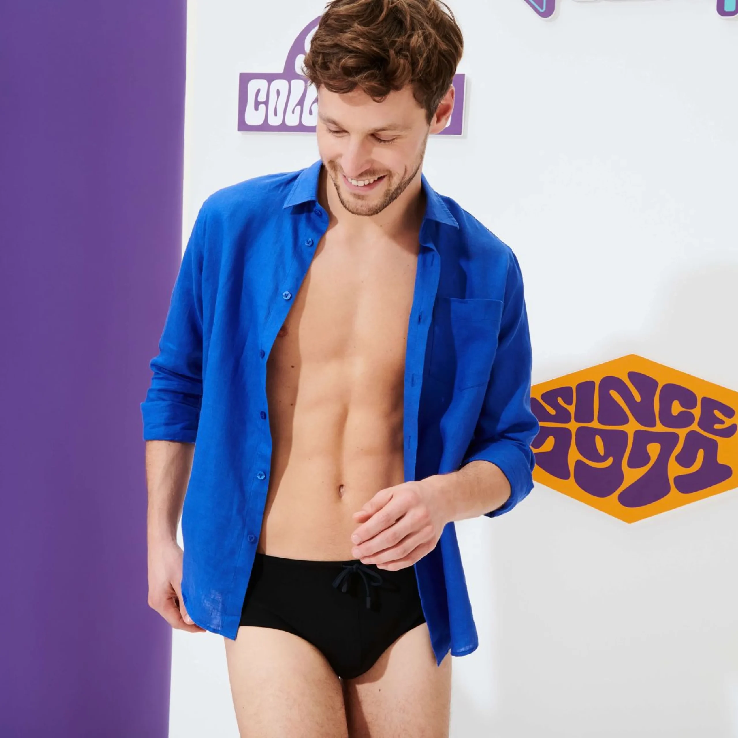 Homme Vilebrequin Le Slip De Bain^Slip De Bain Homme Uni
