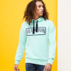 Homme Vilebrequin Sweats^Sweat A Capuche Brodé En Coton Homme Uni