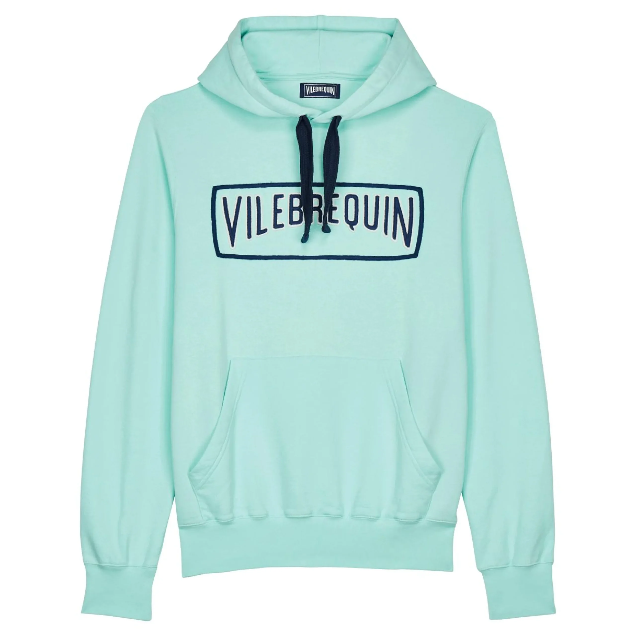 Homme Vilebrequin Sweats^Sweat A Capuche Brodé En Coton Homme Uni