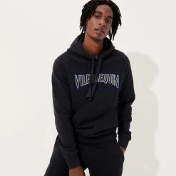 Homme Vilebrequin Sweats^Sweat A Capuche Brodé En Coton Homme Uni