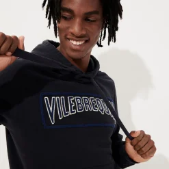 Homme Vilebrequin Sweats^Sweat A Capuche Brodé En Coton Homme Uni