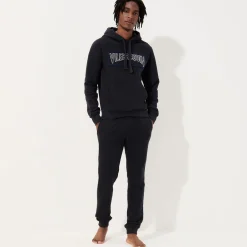 Homme Vilebrequin Sweats^Sweat A Capuche Brodé En Coton Homme Uni