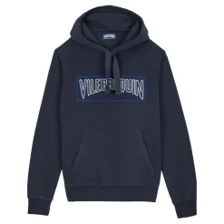 Homme Vilebrequin Sweats^Sweat A Capuche Brodé En Coton Homme Uni
