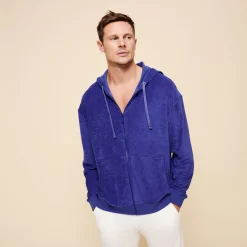 Homme Vilebrequin Loungewear^Sweat A Capuche En Eponge Homme Uni