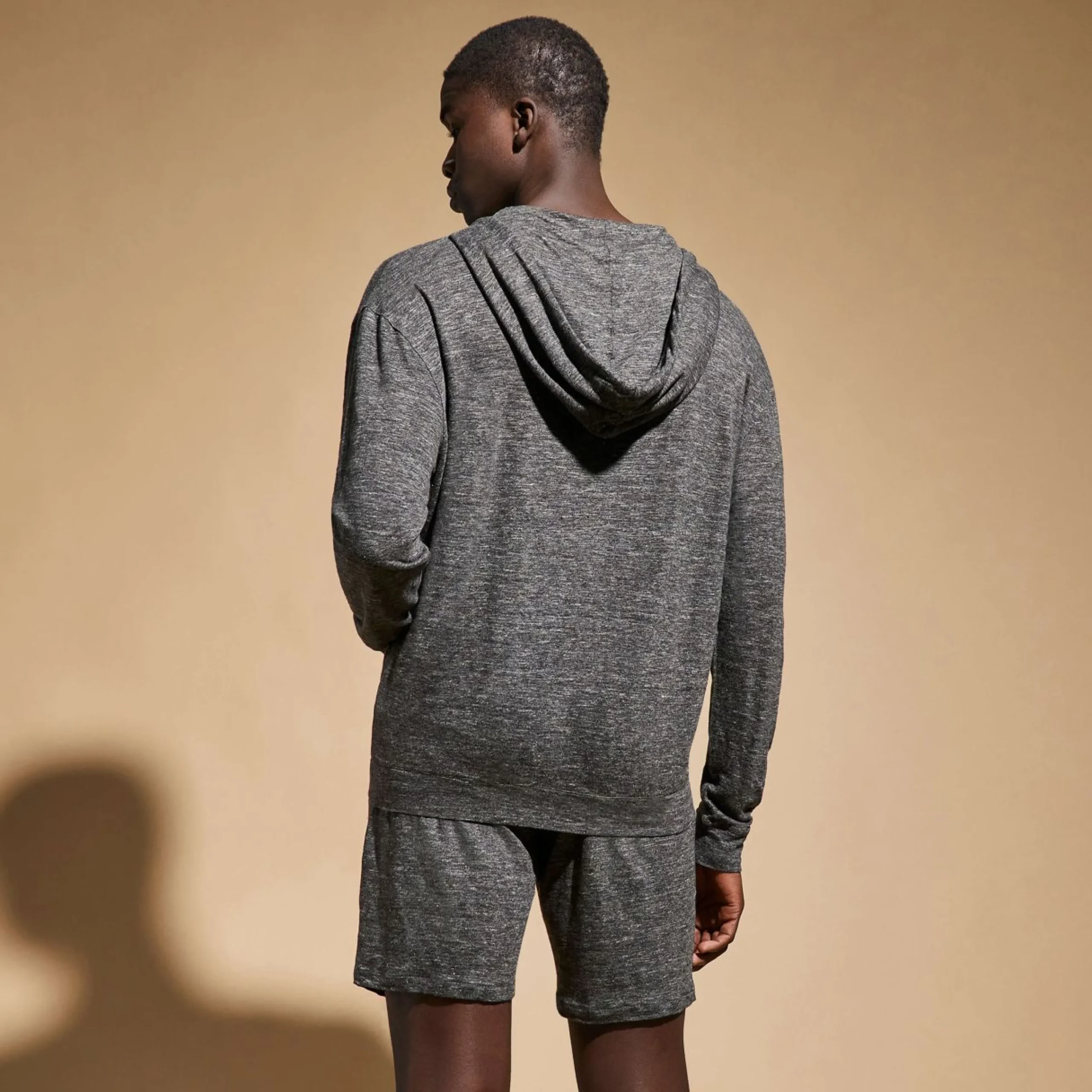 Homme Vilebrequin Loungewear^Sweat A Capuche En Jersey De Lin Unisexe Uni