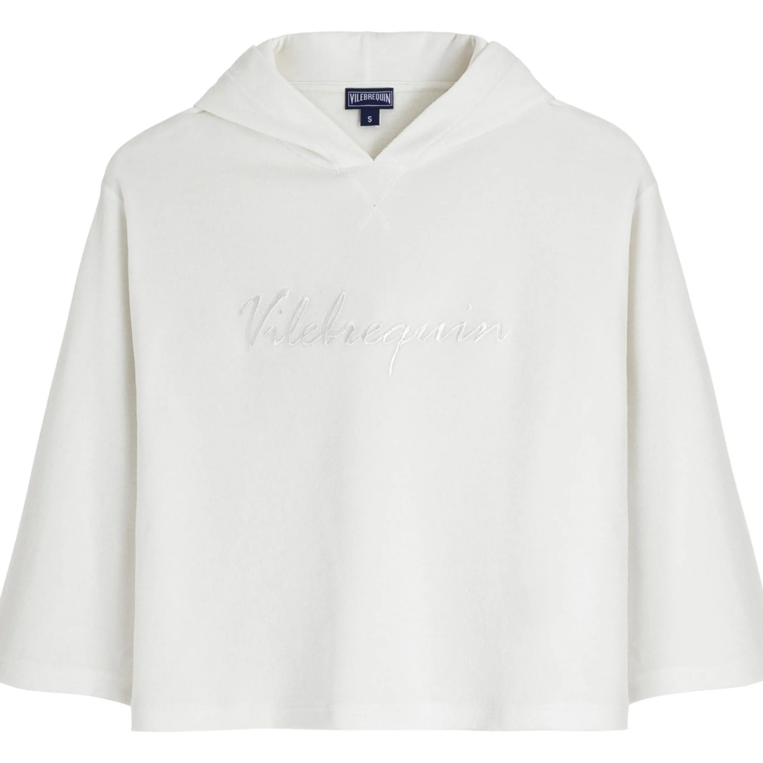 Femme Vilebrequin T-Shirts Et Pulls^Sweat A Capuche Eponge Uni Femme