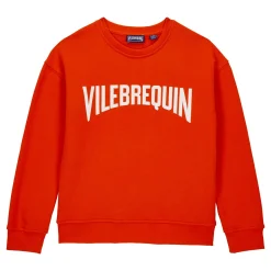 Garçon Vilebrequin Sweats^Sweat En Coton Col Rond Garçon Logo