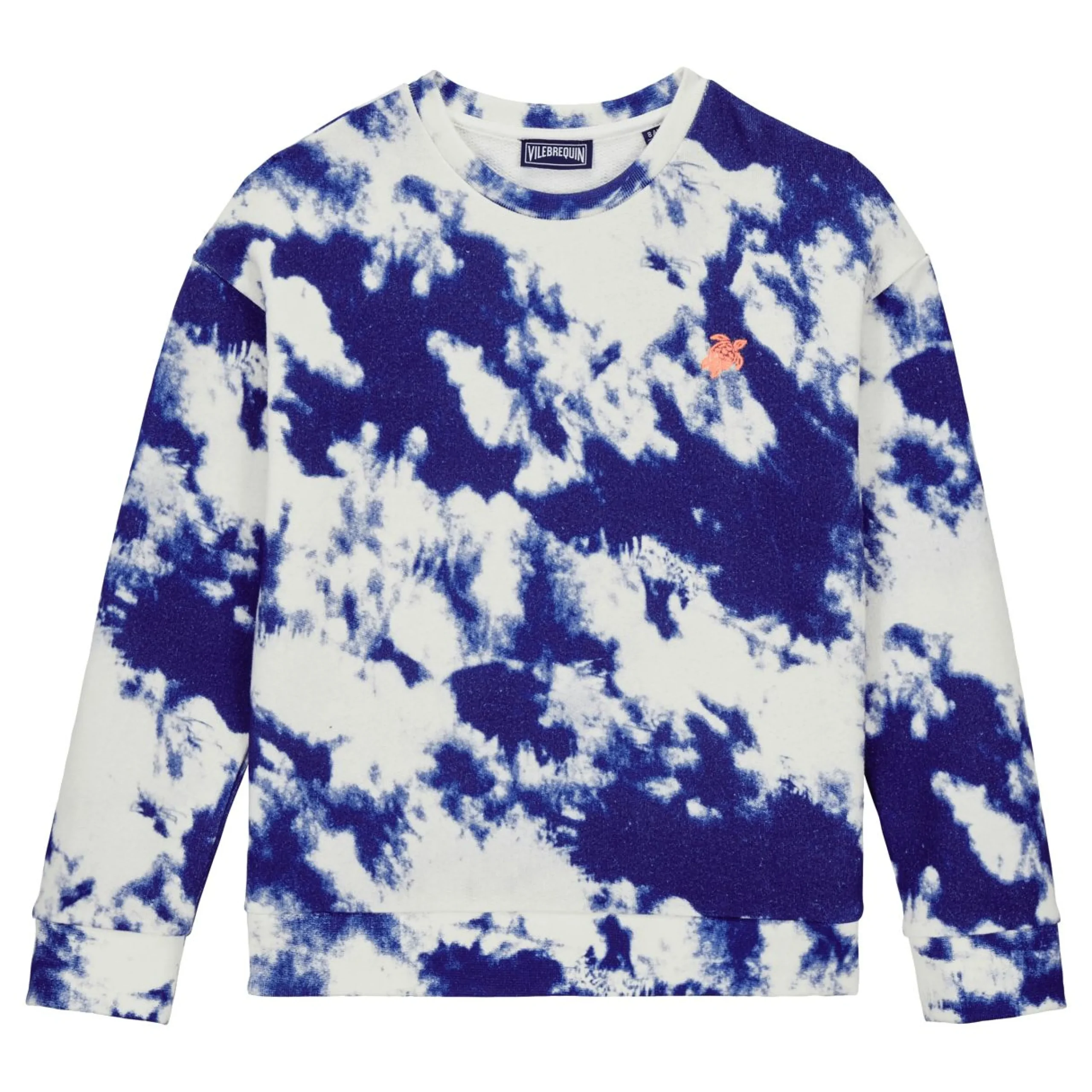 Garçon Vilebrequin Sweats^Sweat En Coton Col Rond Garçon Tie & Dye