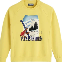 Homme Vilebrequin Sweats^Sweat En Coton Polaire Homme Imprime Turtle Skier Snow And Sun