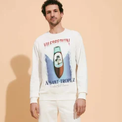 Homme Vilebrequin Sweats^Sweatshirt Col Rond En Coton Et Polaire Homme Inboard Boat