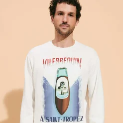 Homme Vilebrequin Sweats^Sweatshirt Col Rond En Coton Et Polaire Homme Inboard Boat