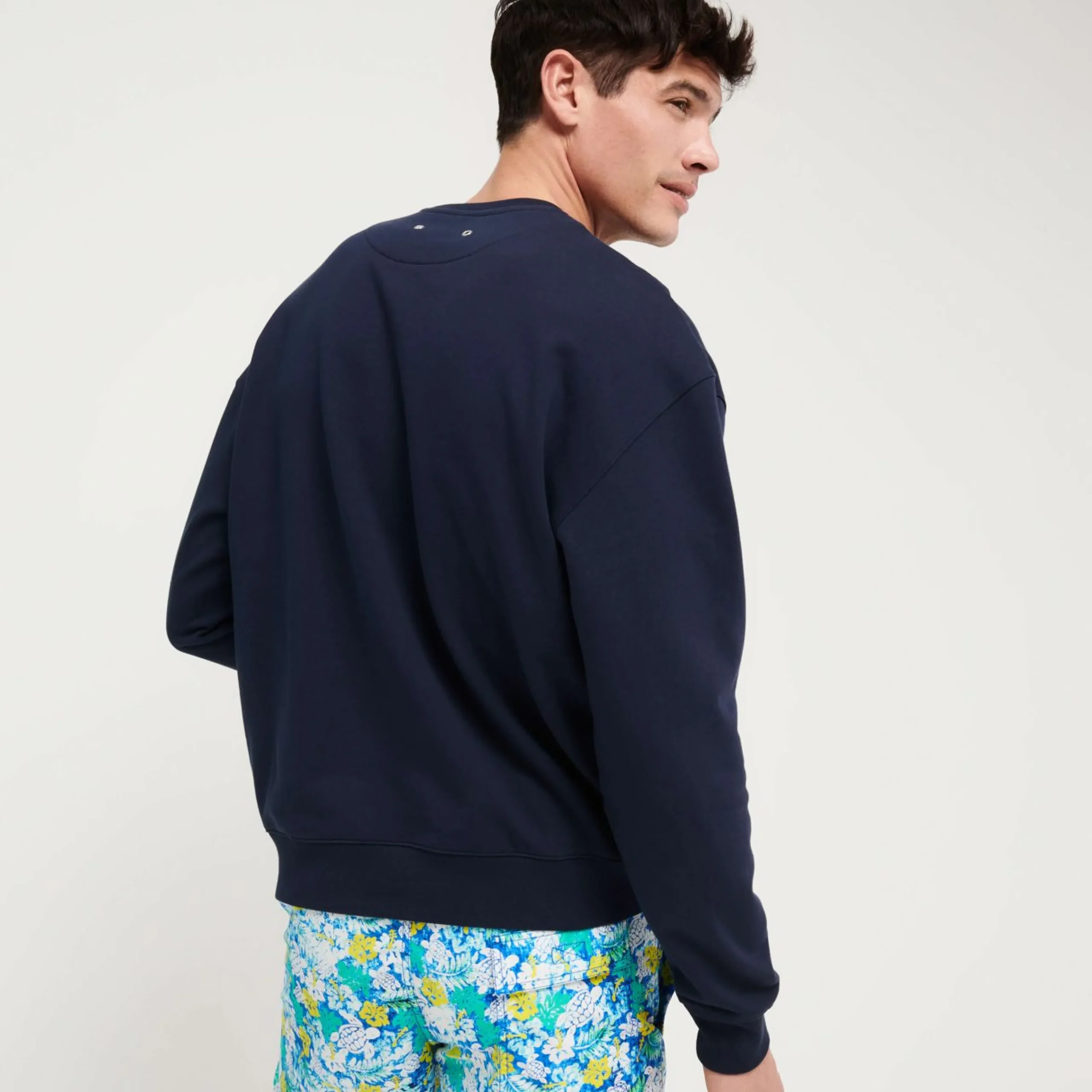 Homme Vilebrequin Sweats^Sweatshirt En Coton Homme Tortue Brodées