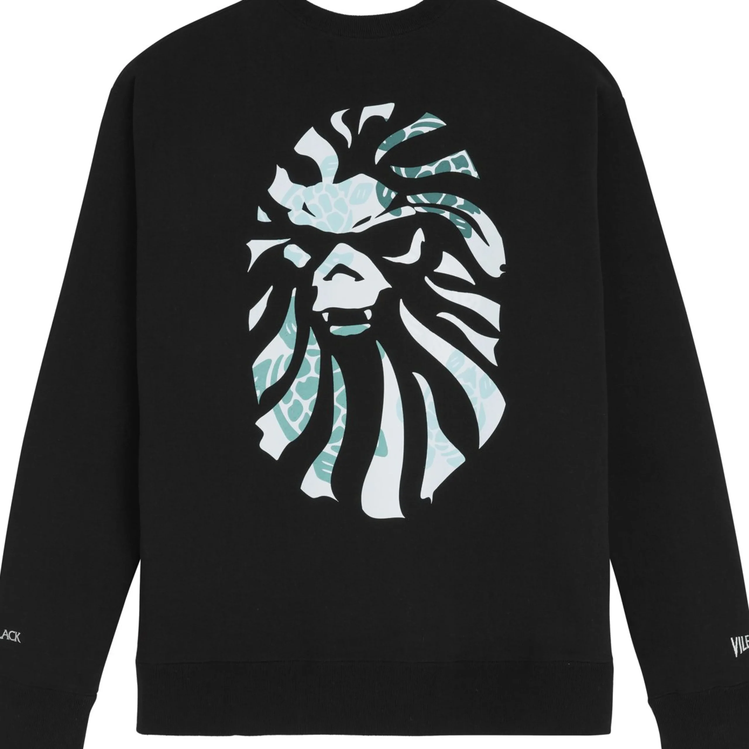 Homme Vilebrequin Sweats^Sweatshirt Homme En Coton Imprime Turtles - X Bape® Black