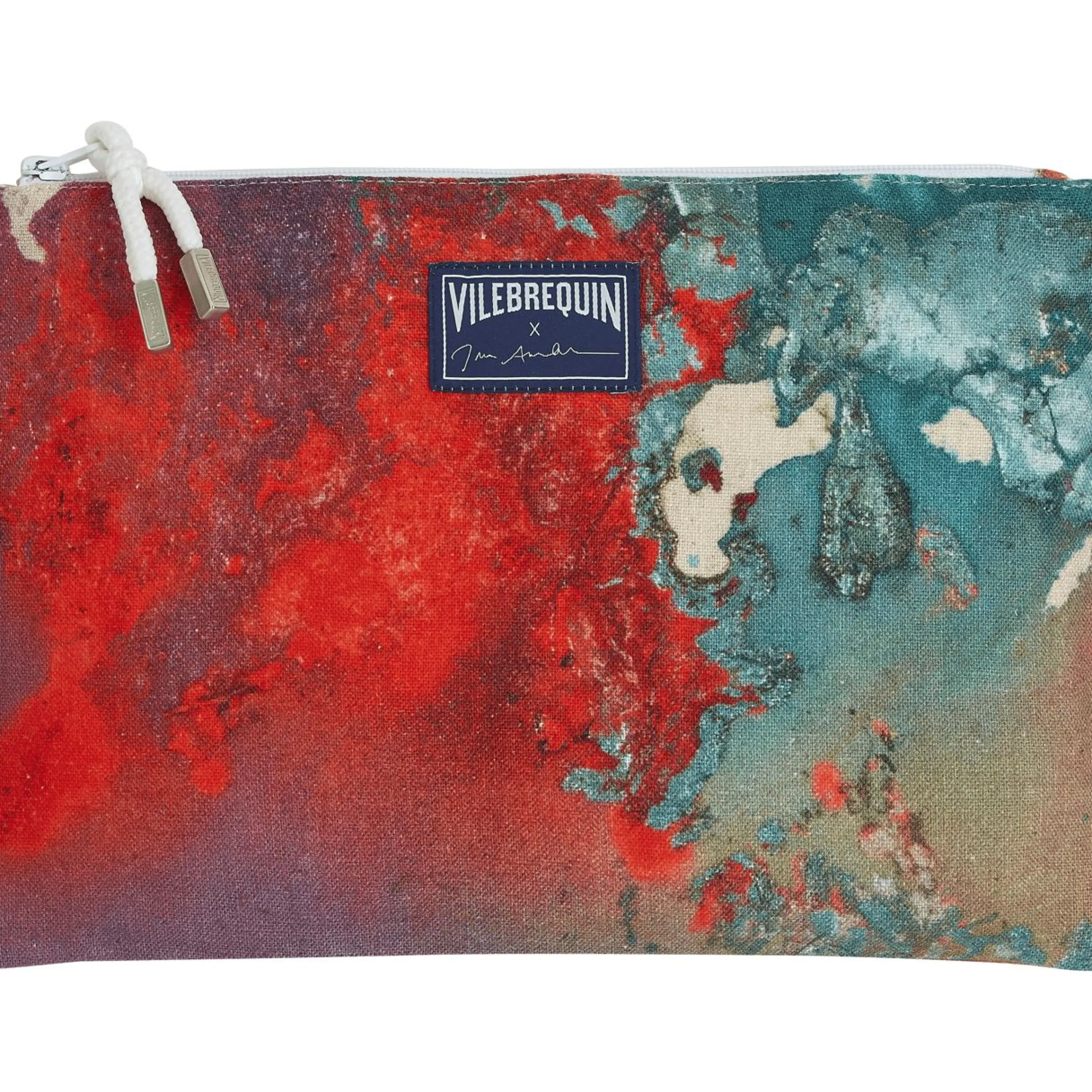 Homme Vilebrequin Sacs De Plage Et Pochettes^Trousse De Plage En Lin Gra - X John M Armleder