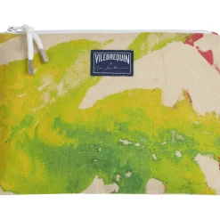 Homme Vilebrequin Sacs De Plage Et Pochettes^Trousse De Plage En Lin Gra - X John M Armleder