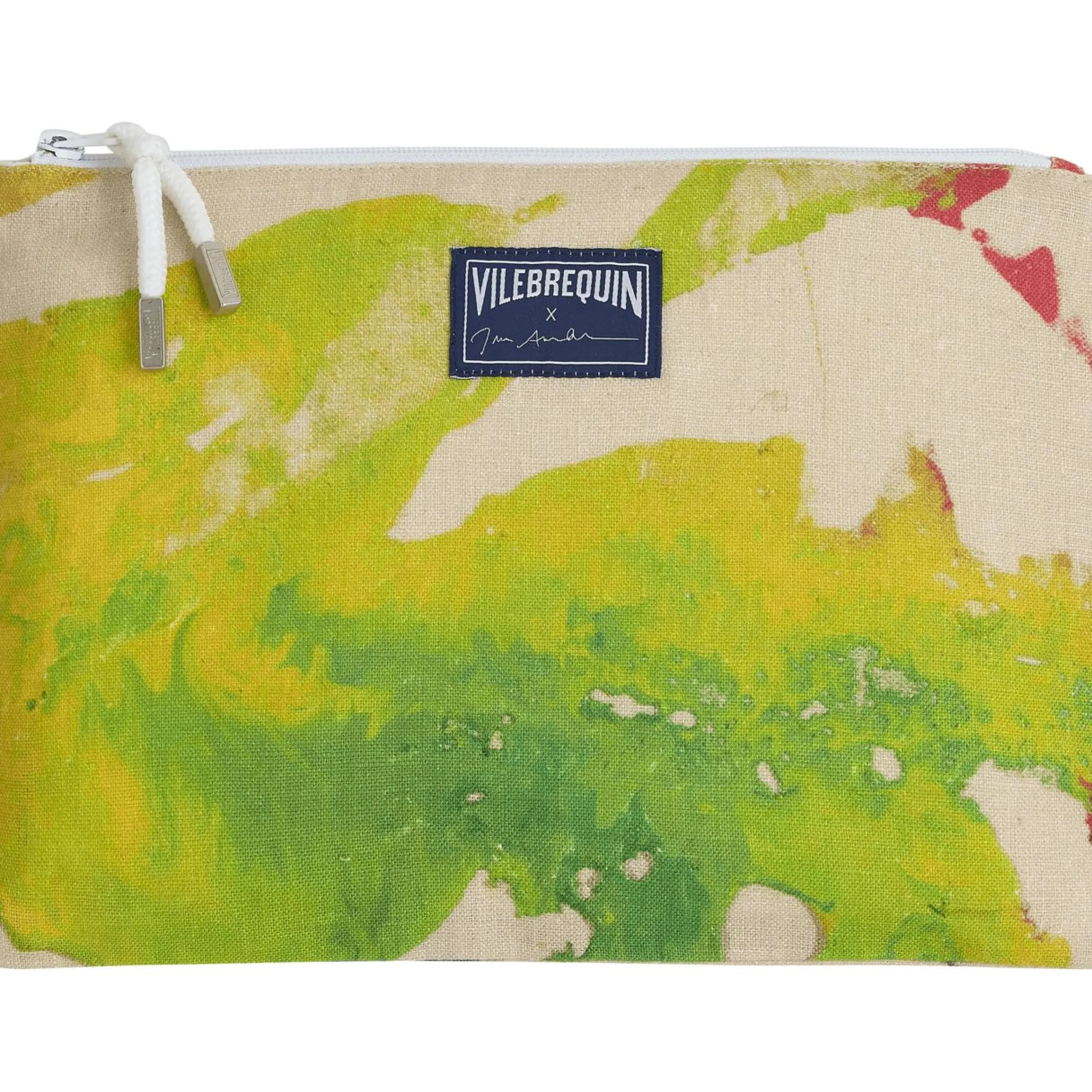 Homme Vilebrequin Sacs De Plage Et Pochettes^Trousse De Plage En Lin Gra - X John M Armleder