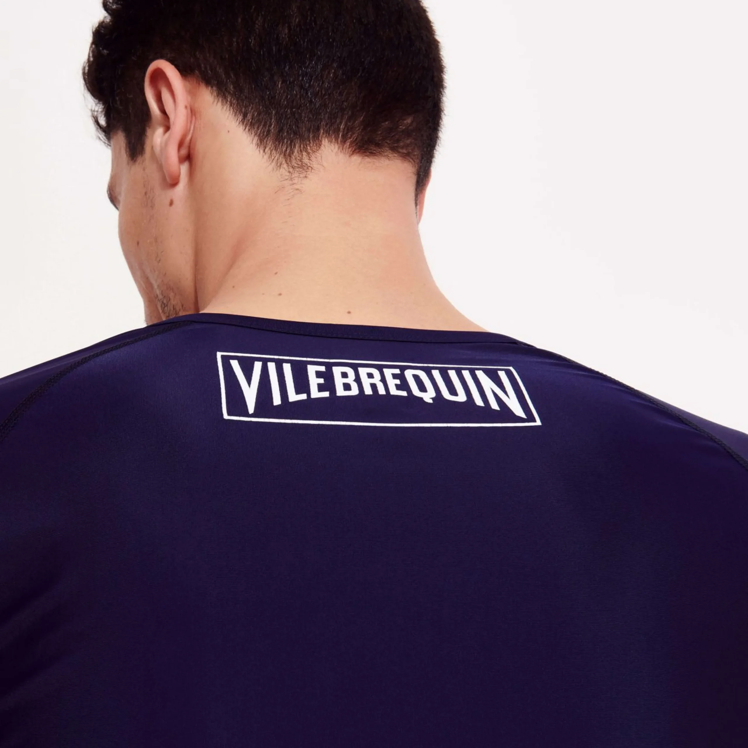Homme Vilebrequin T-Shirts Anti Uv^T-Shirt Anti Uv Homme Zip Uni
