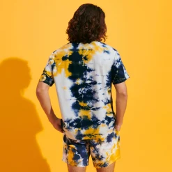 Homme Vilebrequin T-Shirts^T-Shirt Coton Organique Homme Tie & Dye