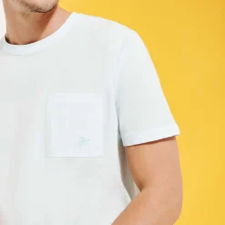 Homme Vilebrequin T-Shirts^T-Shirt En Coton Bio Homme Uni