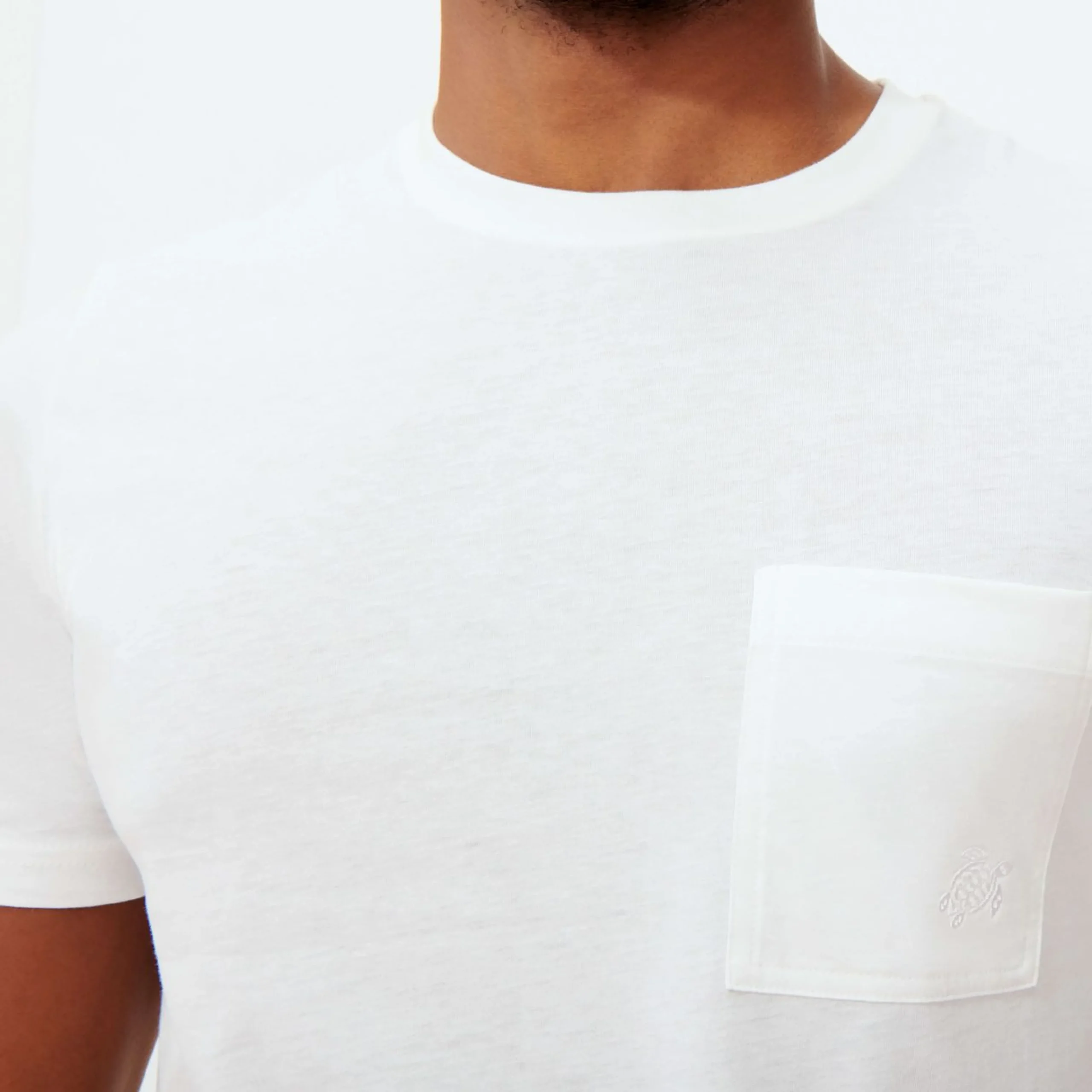 Homme Vilebrequin T-Shirts^T-Shirt En Coton Bio Homme Uni
