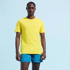 Homme Vilebrequin T-Shirts^T-Shirt En Coton Bio Homme Uni
