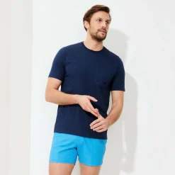 Homme Vilebrequin T-Shirts^T-Shirt En Coton Bio Homme Uni