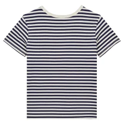 Garçon Vilebrequin T-Shirts^T-Shirt En Coton Garçon A Rayures