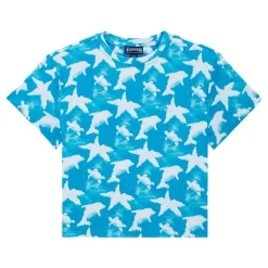 Garçon Vilebrequin T-Shirts^T-Shirt En Coton Garçon Clouds