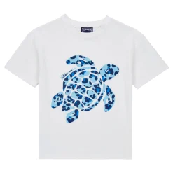 Garçon Vilebrequin T-Shirts^T-Shirt En Coton Garçon Turtles Leopard