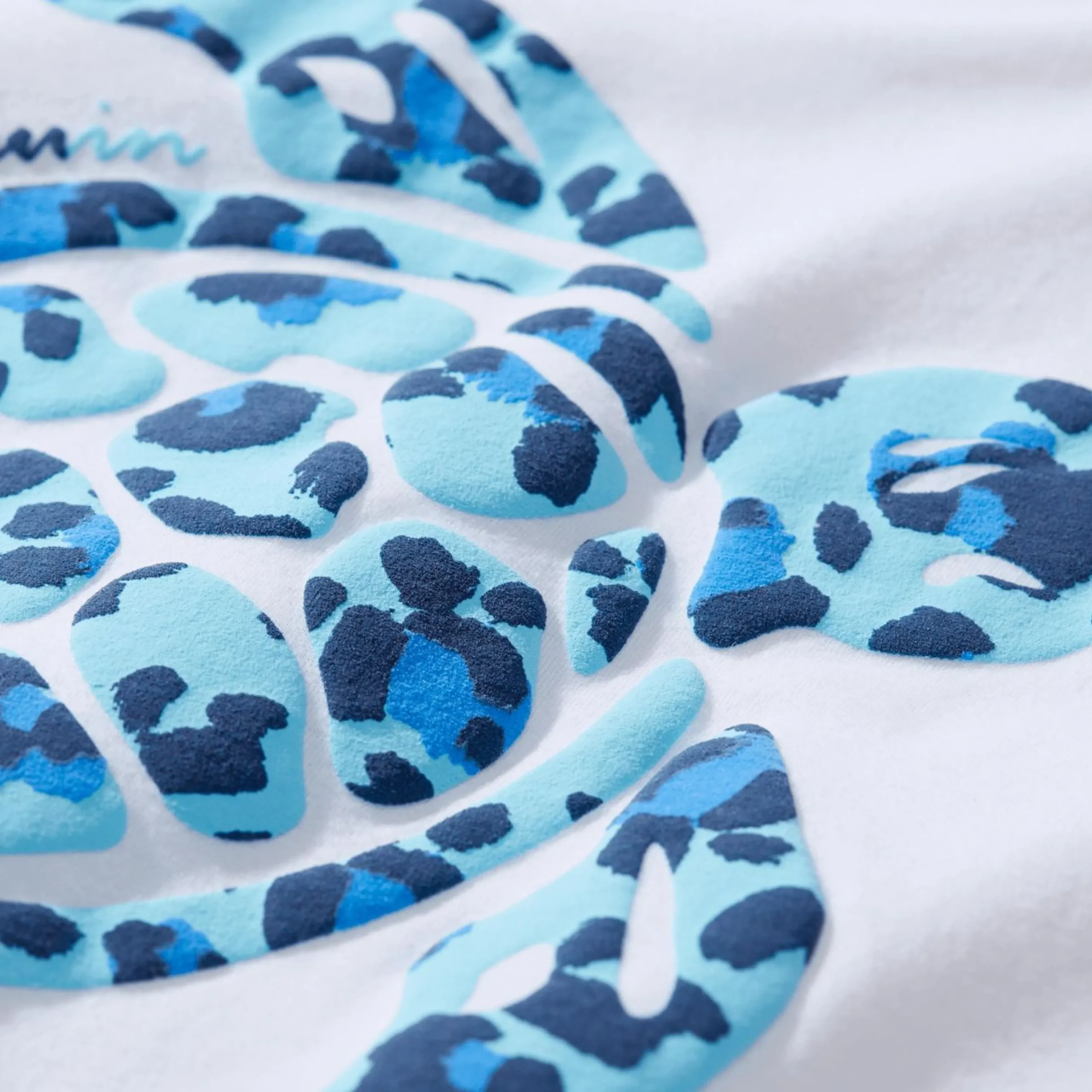 Garçon Vilebrequin T-Shirts^T-Shirt En Coton Garçon Turtles Leopard