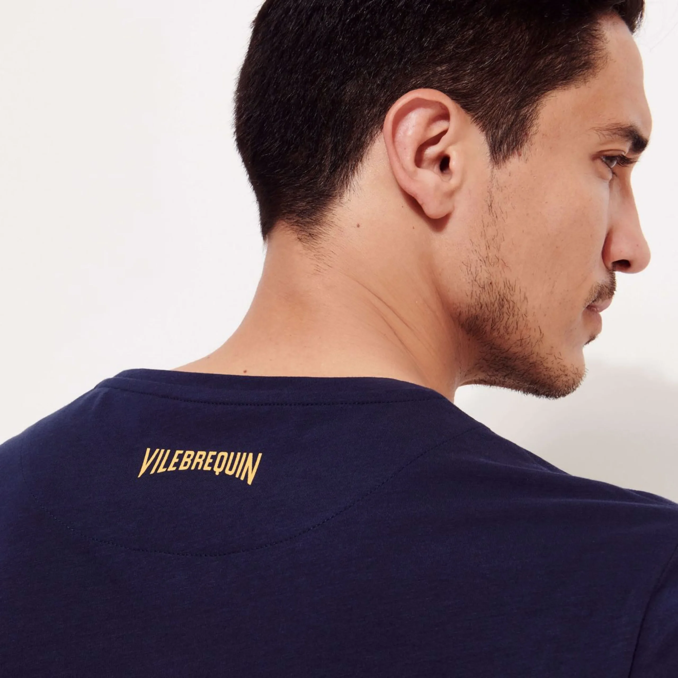 Homme Vilebrequin T-Shirts^T-Shirt En Coton Homme Brodé The Year Of The Rabbit