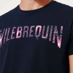 Homme Vilebrequin T-Shirts^T-Shirt En Coton Homme Hypno Shell