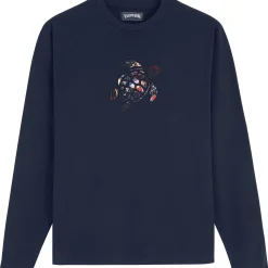 Homme Vilebrequin T-Shirts^T-Shirt En Velours Imprime Et Brodé Neo Medusa Homme