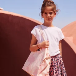 Fille Vilebrequin T-Shirts^T-Shirt Sans Manches En Eponge Fille Uni